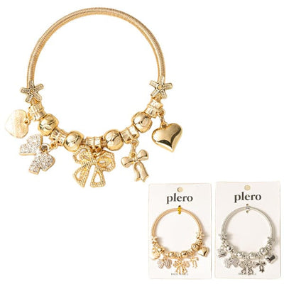 Fashion Multi Charm Bracelets 2072 (12 units)