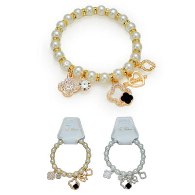 Fashion Multi Charm String Bracelets 2057 (12 units)