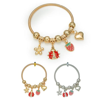 Fashion Multi Charm String Bracelets 2065 (12 units)