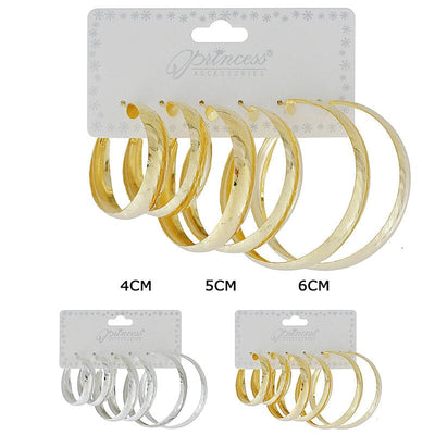 Fashion Multi Earrings 3093GS (12 units)