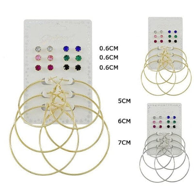Fashion Multi Earrings 3223GS (12 units) (Copy)