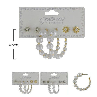 Fashion Multi Earrings 3262GS (12 units)