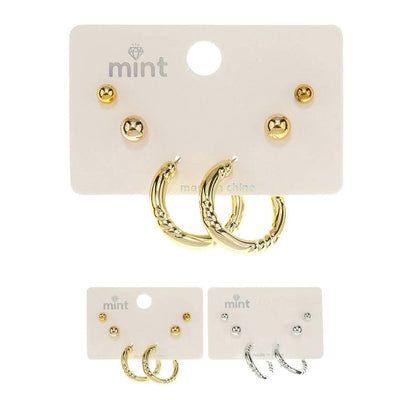 Fashion Multi Earrings 47065 (12 units)