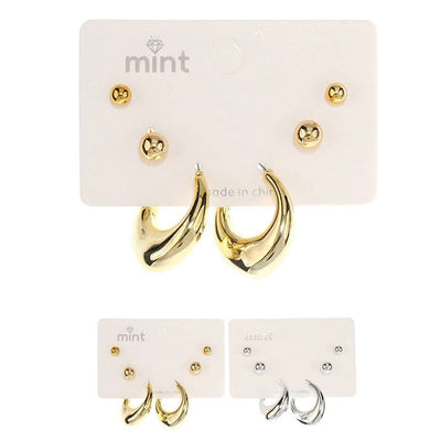 Fashion Multi Earrings 47068 (12 units)