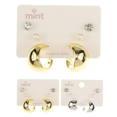 Fashion Multi Earrings 48082 (12 units)