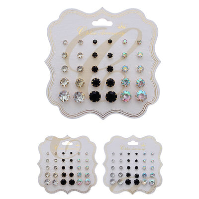 Fashion Multi Stud Earrings 3057GS ( 12 units)