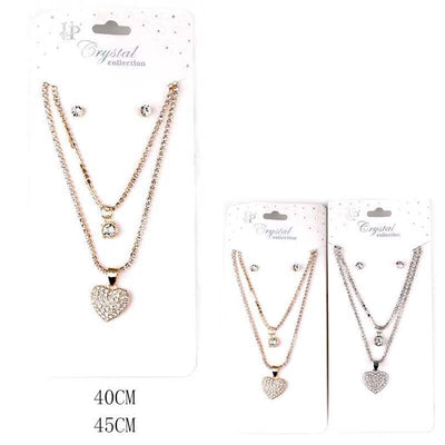 Fashion Necklace Set 2451 (12 units)