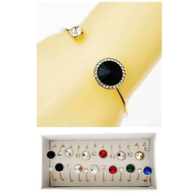 Fashion Open Bangle Bracelet 46407 (12 units)