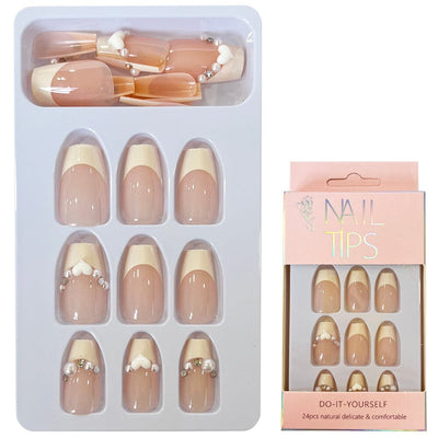 Fashion Press On Nail With Glue 1201-81 (12 units)