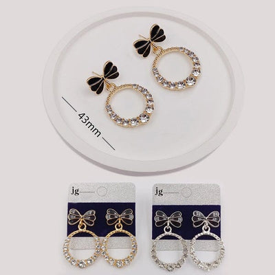 Fashion Rhinestone Earrings 2574 (12 units)