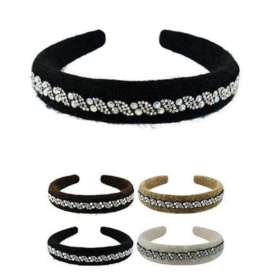 Fashion Rhinestone Headband 50955D (12 units)