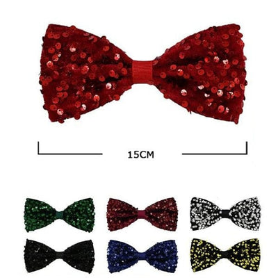 Fashion Sequin Hair Bow 29462M (12 units)