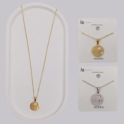 Fashion Stainless Steel Necklace 1087 (12 units)