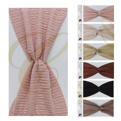 Fashion Wide Headband 0363R (12 units)