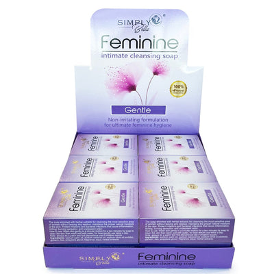 FEMININE 100% NATURAL INTIMATE CLEANSING SOAP (12 units)