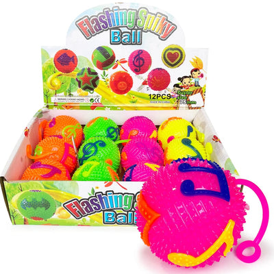 Flashing Spiky Ball Toy 846 (12 units)