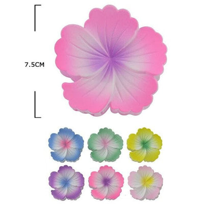Flower Hair Jaw Clip 11037M (12 units)
