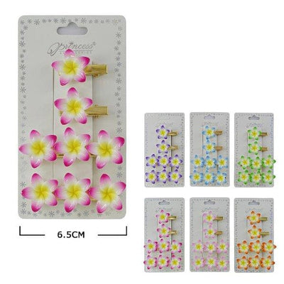 Flower Hair Pin Set 10733M (12 units)