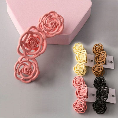 Flower Shape Hair Jaw Clip 10401E (12 units)