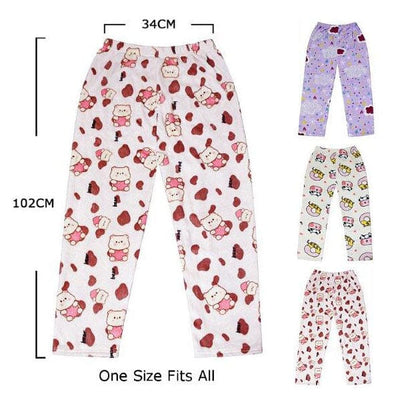 Fluffy Pajama Pants 1003 (12 units)