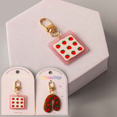 Fruit Pastry Keyring 6059 (12 units)