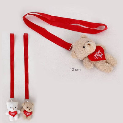 Fuzzy Bear I Love You Lanyard 2361 (12 units)