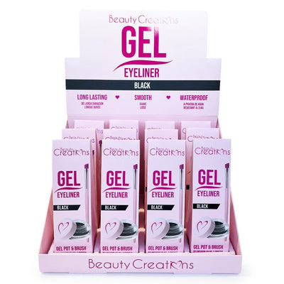 Gel Eyeliner Black (12 units)