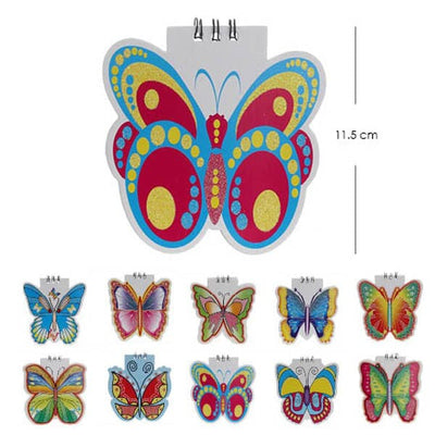 Glitter Butterfly Notebook 2141 (24 units)