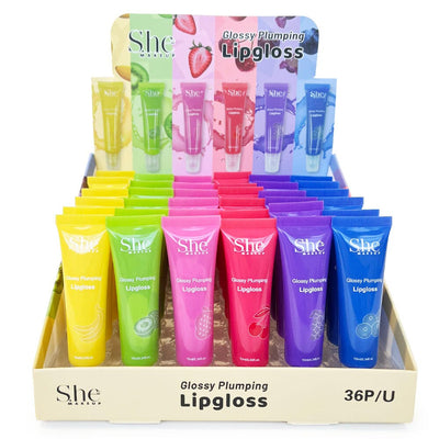 Glossy Plumping Lip Gloss (36 units)