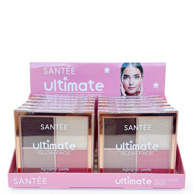 Glow Face Highlighter Palette (12 units)