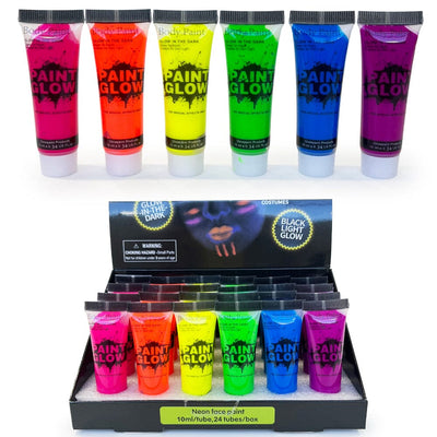 Glow In Dark Face Paint (24 units)