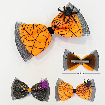 Halloween Spider Hair Bow 2319 (12 units)