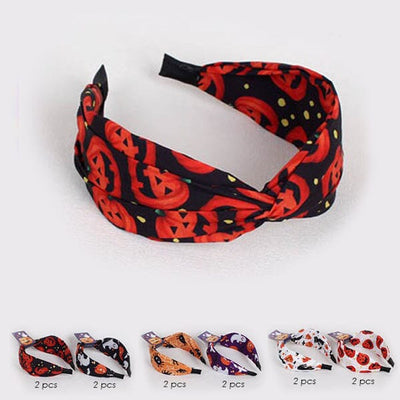 Halloween Twist Fabric Headband 2306 (12 units)