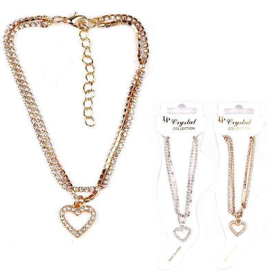Heart Charm Anklet 4933 (12 units)