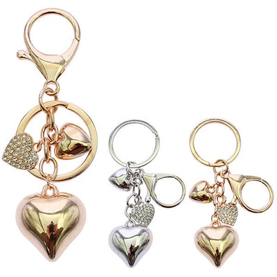 Heart Key Chain 0419GS (12 units)