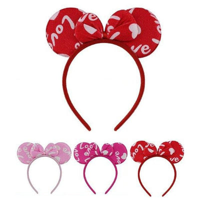 Heart Love Valentine Headband 8017 (12 units)