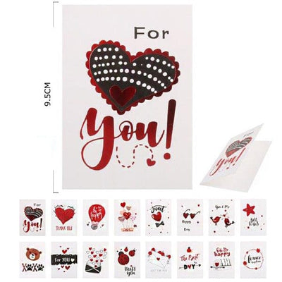 Heart Valentine Card 30030 (12 units)