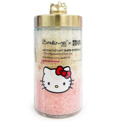 Hello Kitty Aromatherapy Spa Bath Crystals In Chic Reusable Glass Jar (1 unit)