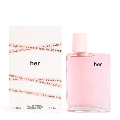 HER SPRAY PERFUME EAU DE PARFUM FOR WOMEN - 100ML (3 units)