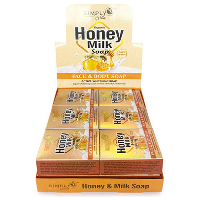 Honey Milk 100% Organic Soap #4 (12 units)