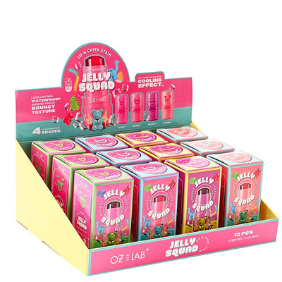 Jelly Squad Cooling Lip And Cheek Stain 8401 (12 units)