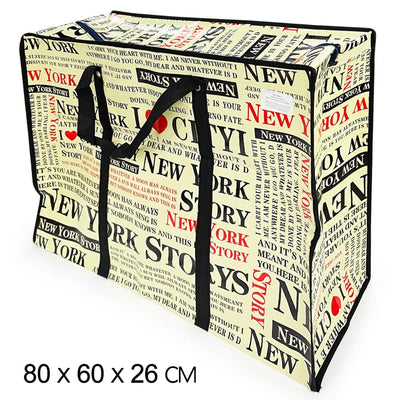 Jumbo New York Prints Storage Bags (2 units)