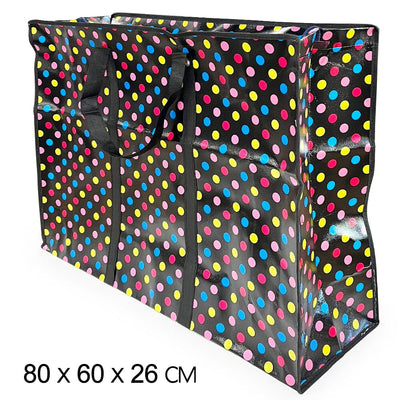 Jumbo Polka Dot Storage Bags (2 units)