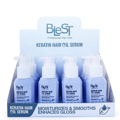Keratin Hair Oil Serum 80ml (12 units)