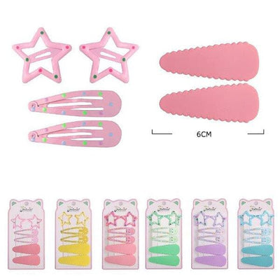 Kid's 6PC Hair Pin Set 1053M (12 units)