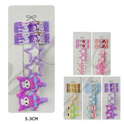 Kid's 6PC Hair Pin Set 742M (12 units)