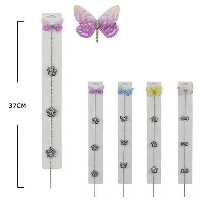 Kid's Butterfly Hair Pin 582M (12 units)