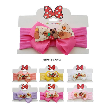 Kid's Cute Bow Headband 0376R (12 units)