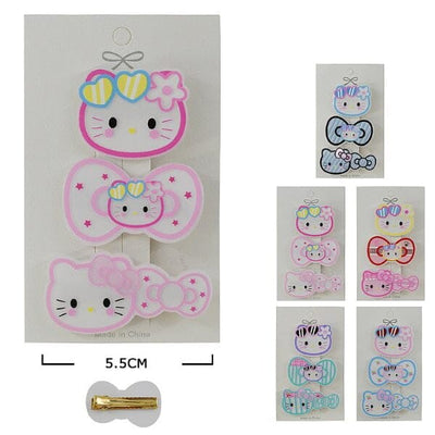 Kid's Cute Hair Pin Set 989M (12 units)