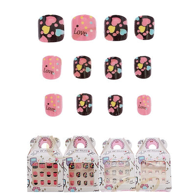 Kid's Fashion Nail Tips 0246R (12 units)